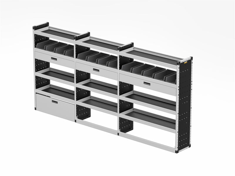 Peugeot Boxer Van Guard Racking - Driver Side [Gold Pack]