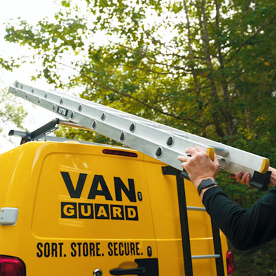 Ford Transit Courier Roof Rack for 2014-24 [L1] 2 Bars & Roller Van Guard Plus