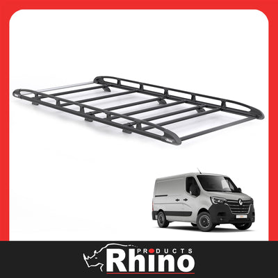 Renault Master (2010-2024) - Rhino KammRack Black Roof Rack