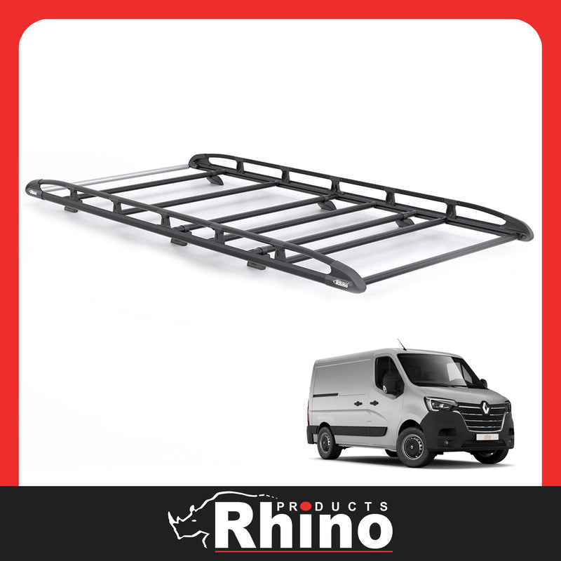 Renault Master (2010-2024) - Rhino KammRack Black Roof Rack