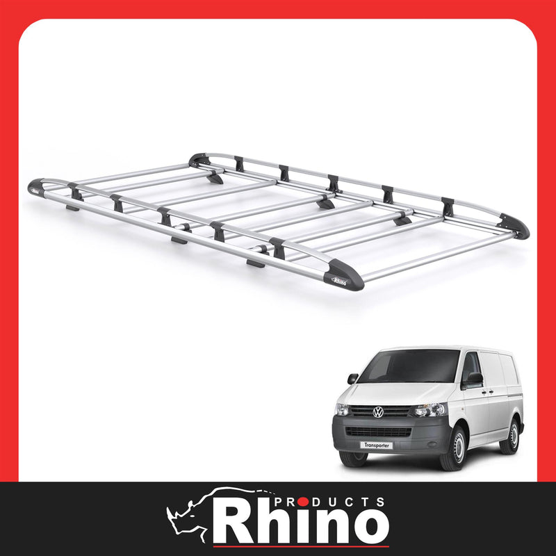 VW Transporter Roof Rack for 2003-2015 LWB [Tailgate] Rhino KammRack