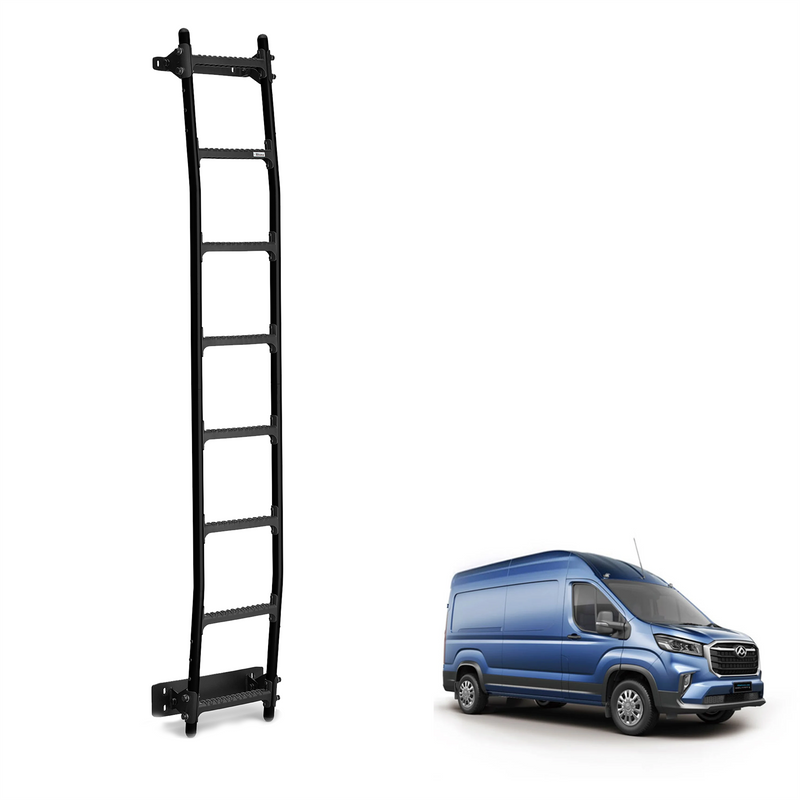 Maxus Deliver Rear Door Ladder for 2020+ (Extra High Roof) Models - (BL8-LK42)