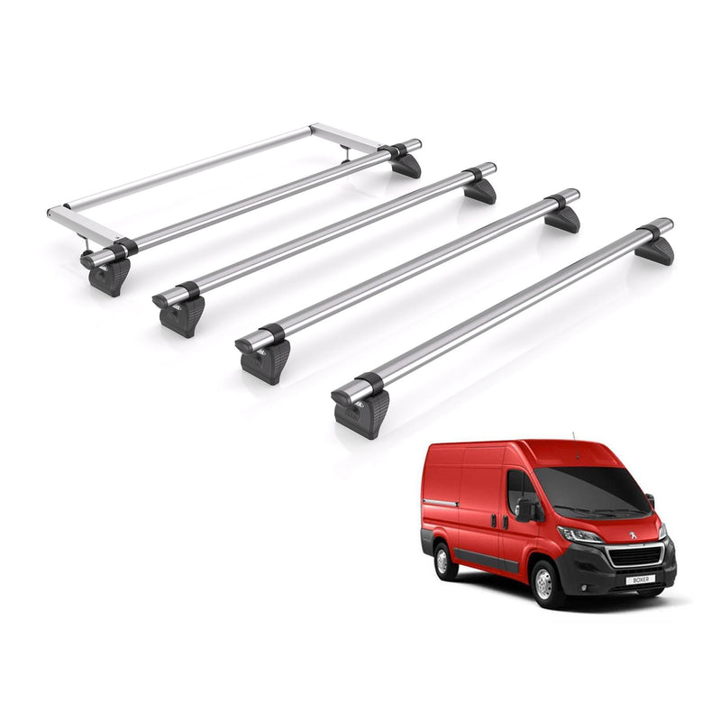 Rhino Kammbar Fleet 4 Bar And Rear Roller Bundle For Peugeot Boxer (2006+) L3/L4