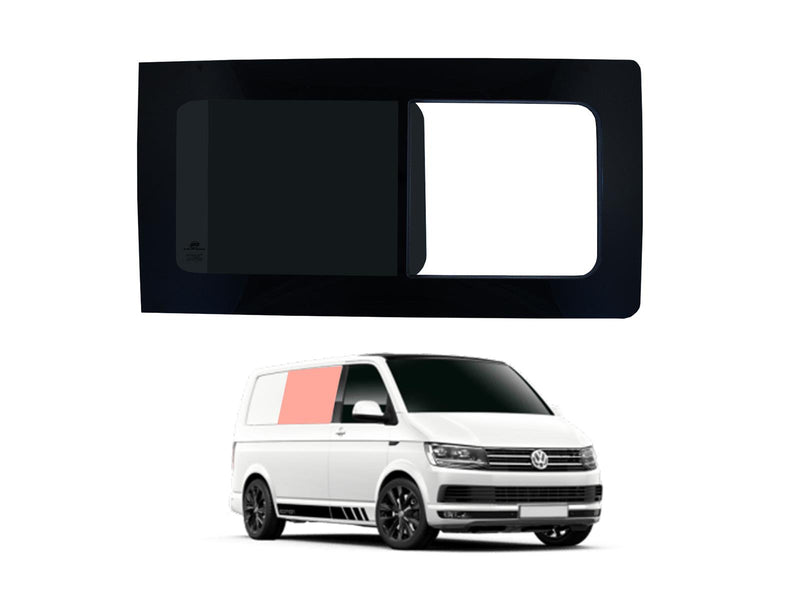 VW Transporter T6 (2015-2022) Driver Side Opening Window Privacy Camper Glass