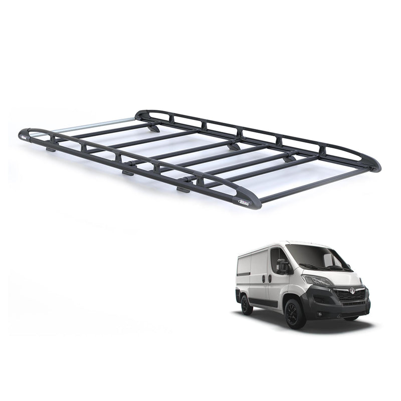 Vauxhall Movano (2021 onwards) - Rhino KammRack Black Roof Rack