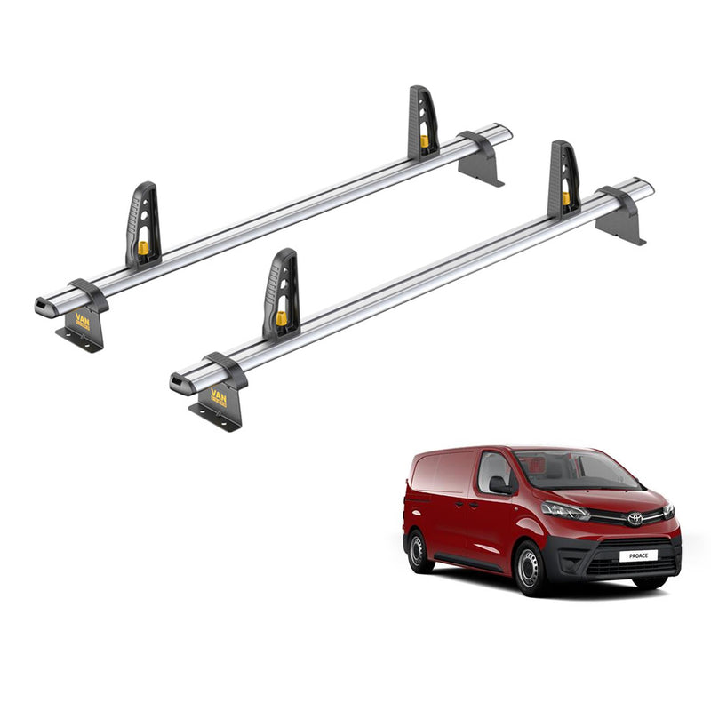 Toyota ProAce (2016-2024) - 2 Van Guard Ultibar Plus Roof Bars