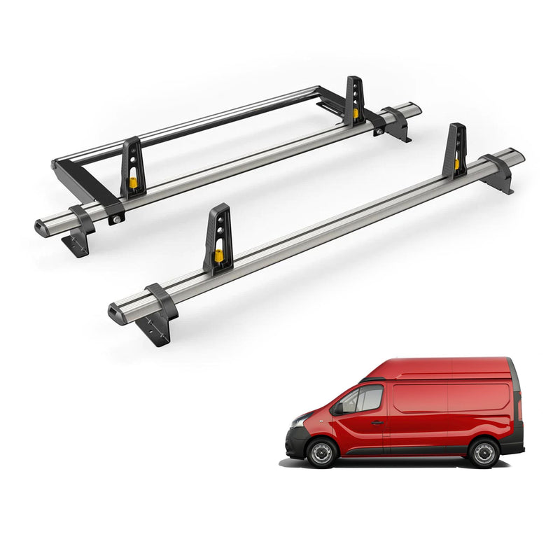Vauxhall Vivaro (2014-2019) - 2 Van Guard Ultibar Plus Roof Bars + Roller