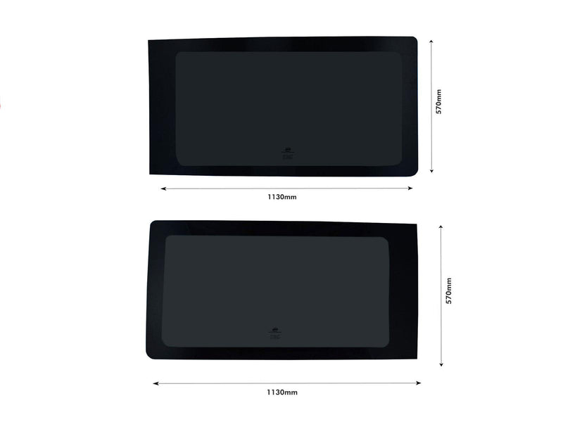VD Glass - Volkswagen T6 2015-2022 - Lh Side Fixed + Rh Side Fixed Tint Kit