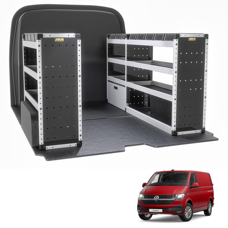 VW Transporter Van Guard Racking - Driver + Passenger Side [Silver Pack]
