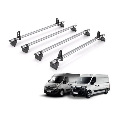 Renault Master (2010-2024) - Rhino Kammbar Fleet Roof Bars