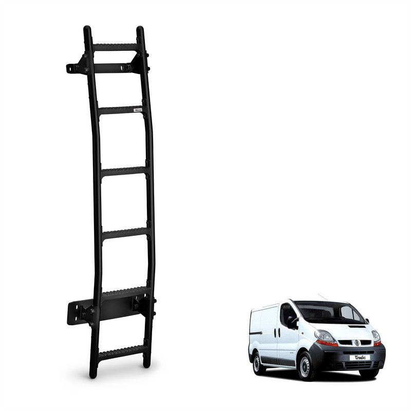 Renault Trafic Rear Door Ladder for 2001-2014 (Standard Roof) Models