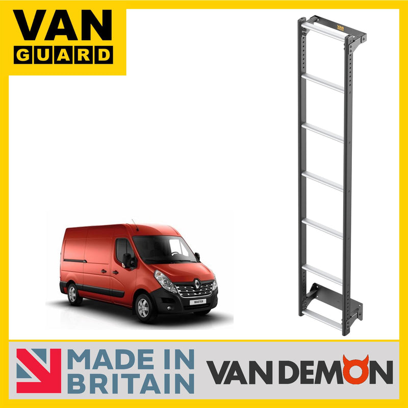 Van Guard 7-Step ULTILadder Rear Door Van Ladder for Renault Master (2010 on)