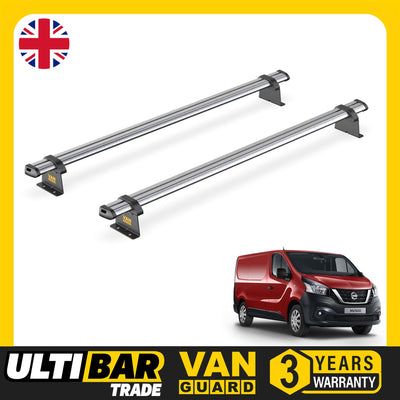 Nissan Primastar (2001-2014) - 2 Van Guard Ultibar Trade Roof Bars