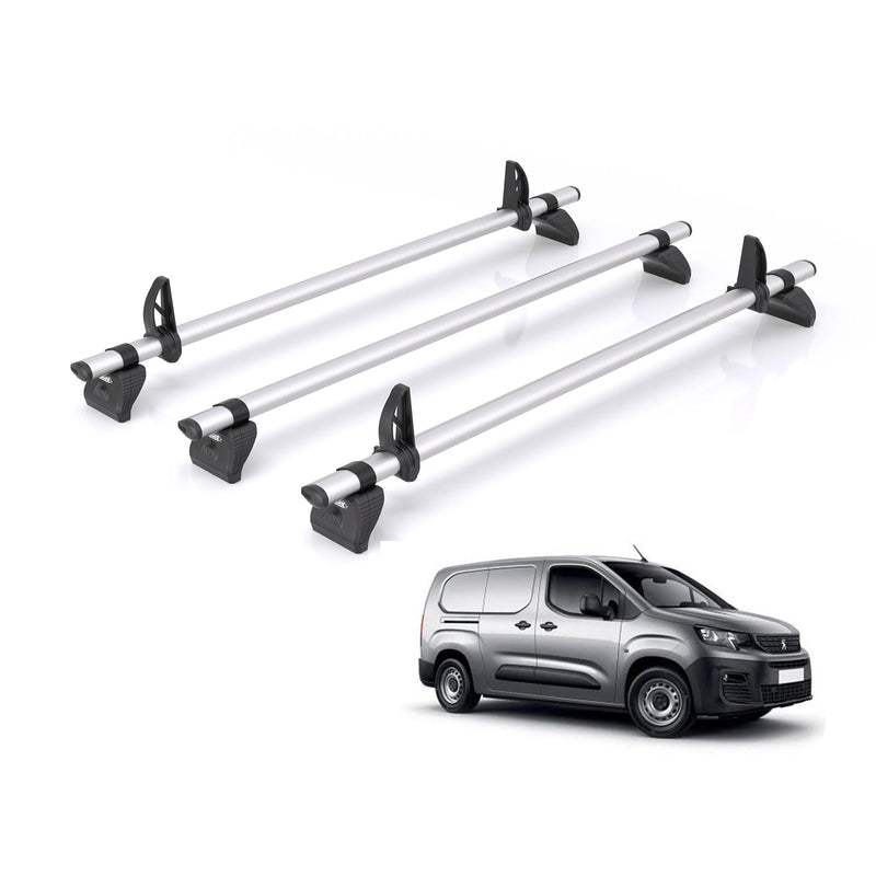 Peugeot Partner (2018 onwards) - Rhino Kammbar Pro Roof Bars