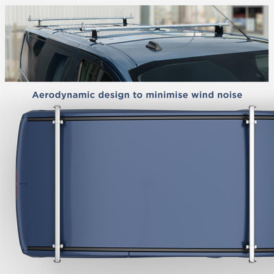 Vauxhall Vivaro (2019-) - 2 Roof Bars & Roller