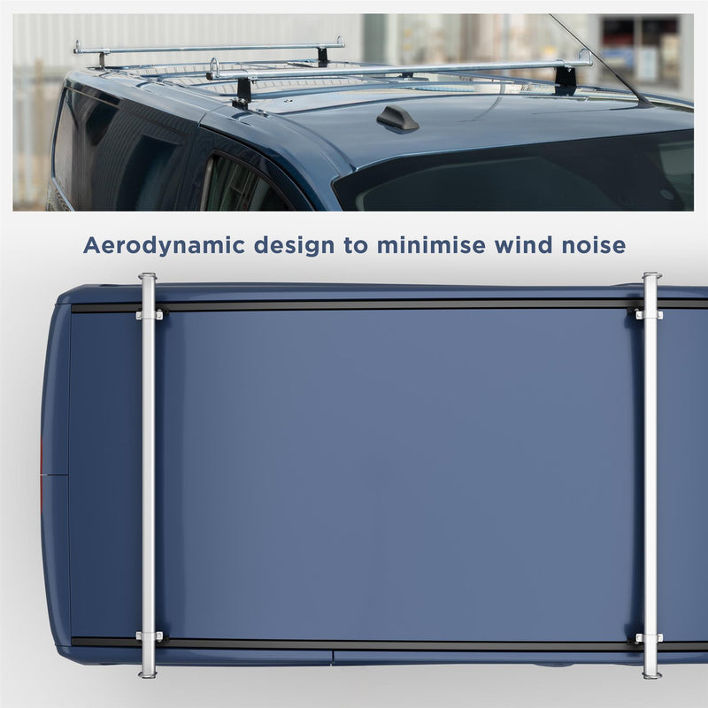 Vauxhall Vivaro (2019-) - 2 Roof Bars & Roller