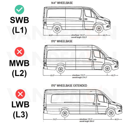 Mercedes Sprinter (2006-2018) - Van Guard Ulti Roof Rack