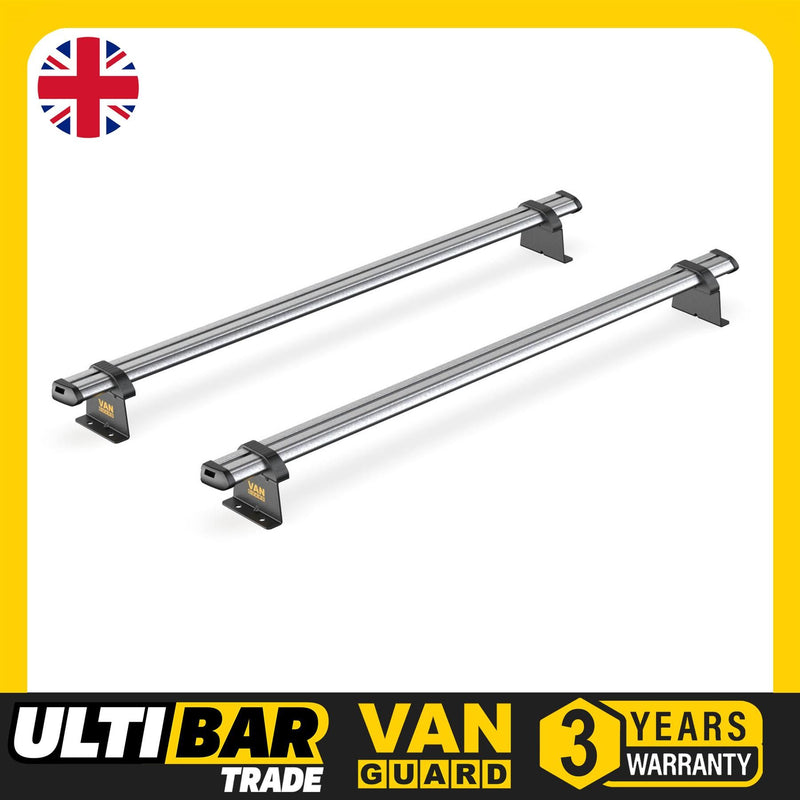 VW Caddy (2020-) - 2 Van Guard Ultibar Trade Roof Bars