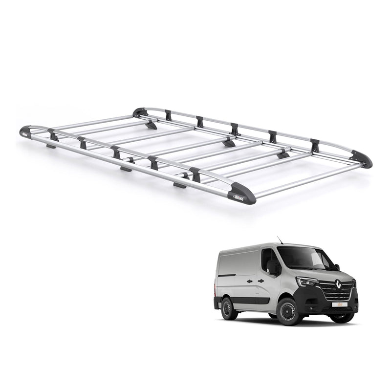Renault Master (2010-2024) - Rhino KammRack Black Roof Rack