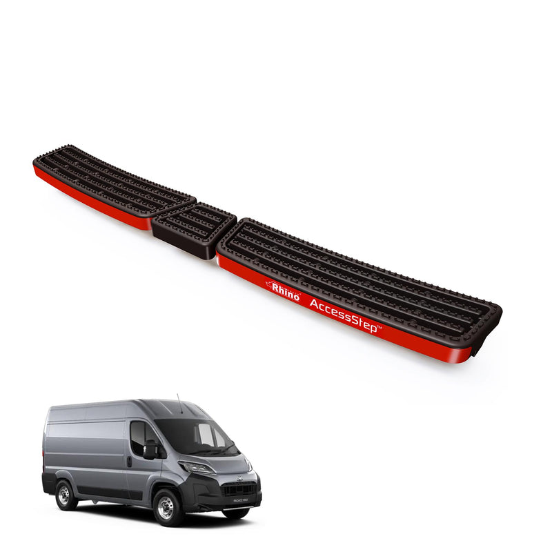 Toyota Proace (2024-) Max Black Triple AccessStep - No Reverse Sensors