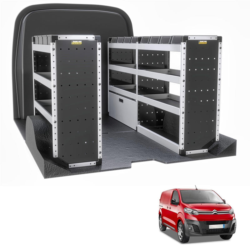 Peugeot Expert Van Guard Racking - Driver + Passenger Side [Silver Pack]