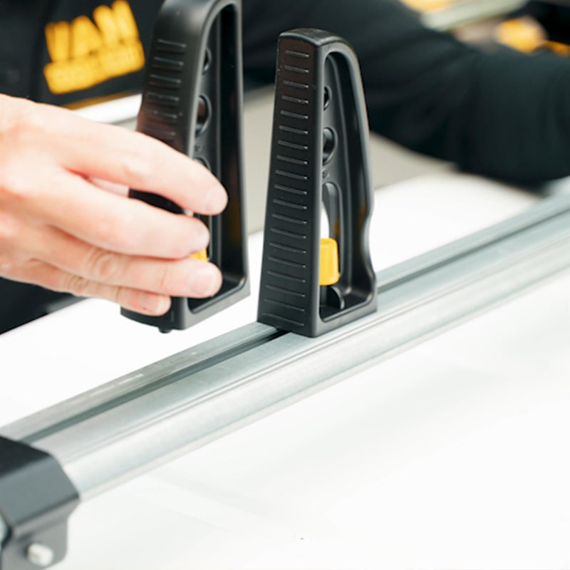 Van Guard Ulti Bar Trade + Loadstops 3 Bars Roof Rack For The Nissan Interstar 2022+