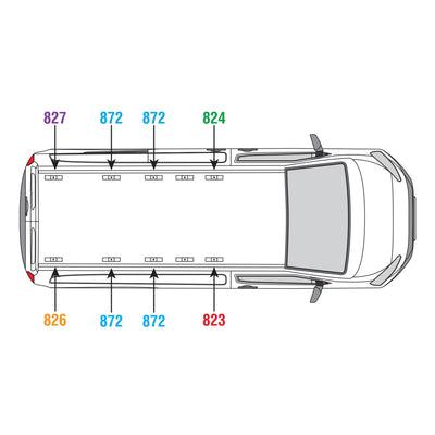 Vauxhall Vivaro (2019-) - Van Guard Ulti Roof Rack