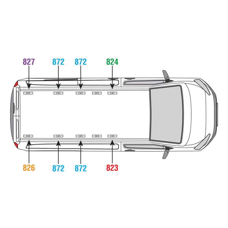 Vauxhall Vivaro (2019-) - Van Guard Ulti Roof Rack