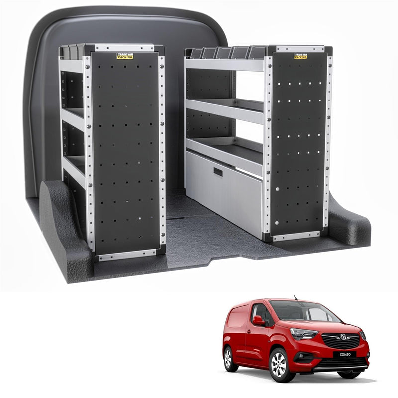 Vauxhall Combo Van Guard Racking - Driver + Passenger Side [Silver Pack]
