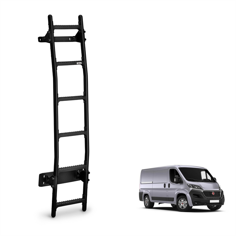 Fiat Ducato Rear Door Ladder for 2006+ (H1 Roof) Models - (BL6-LK37)