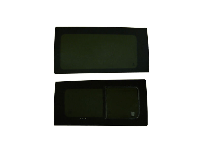 Mercedes Vito (2003-2014) Driver Opening Passenger Fixed Side Windows Privacy Camper Glass with Fitting Kit
