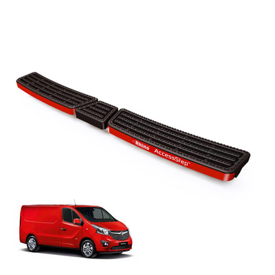 Vauxhall Vivaro (2014-2019) Black Triple AccessStep - No Reverse Sensors