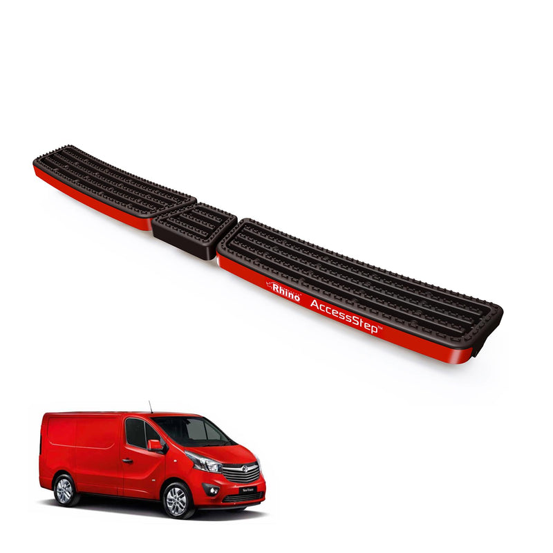 Vauxhall Vivaro (2014-2019) Black Triple AccessStep - No Reverse Sensors