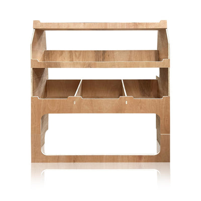 Ford Transit (2013-2024) Custom Plywood Van Racking - Passenger Side