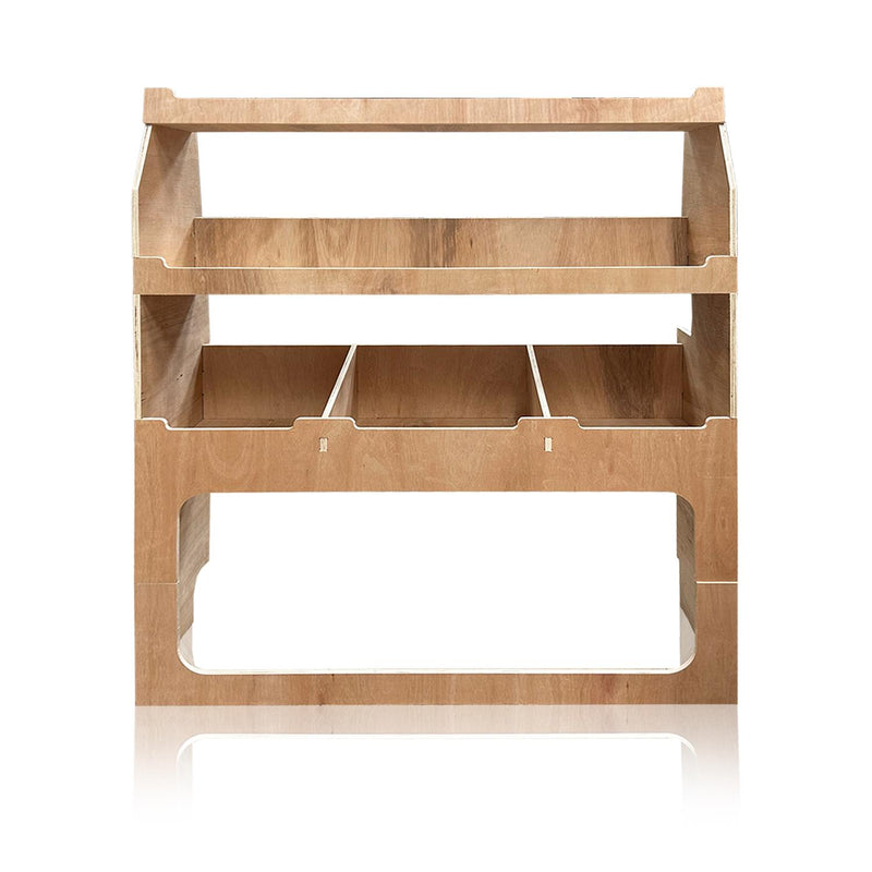 Ford Transit (2013-2024) Custom Plywood Van Racking - Passenger Side