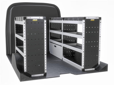 Vauxhall Vivaro Van Guard Racking - Driver + Passenger Side [Silver Pack]