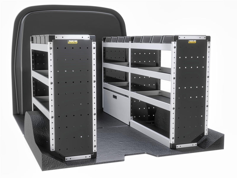 Vauxhall Vivaro Van Guard Racking - Driver + Passenger Side [Silver Pack]