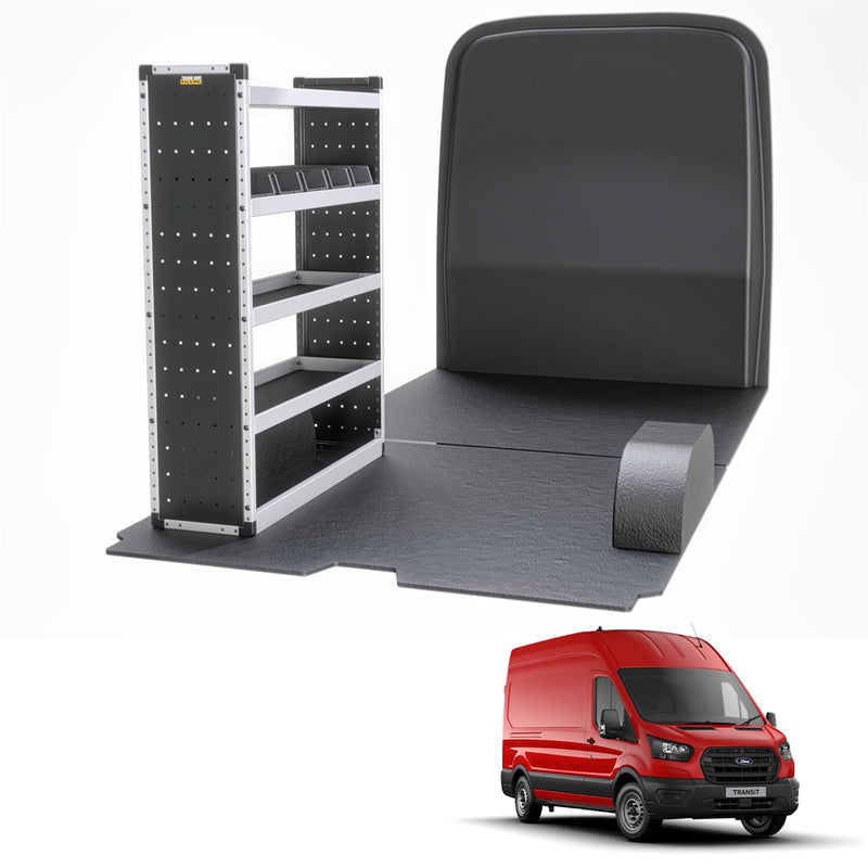 Ford Transit Van Guard Racking - Passenger Side [Silver Pack]