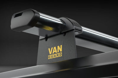 Mercedes Sprinter (2018-) - 3 Van Guard Ultibar Trade Roof Bars + Roller