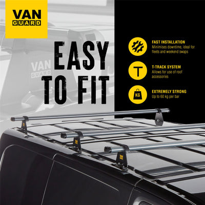 Citroen Relay (2006-) Van Guard Ulti 3 Bars & Roller