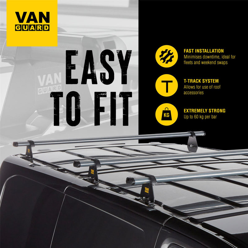 Citroen Relay (2006-) Van Guard Ulti 3 Bars & Roller