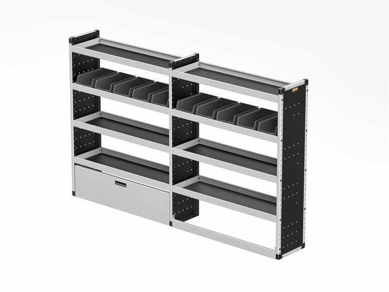Peugeot Boxer Van Guard Racking - Driver + Passenger Side [Silver Pack]