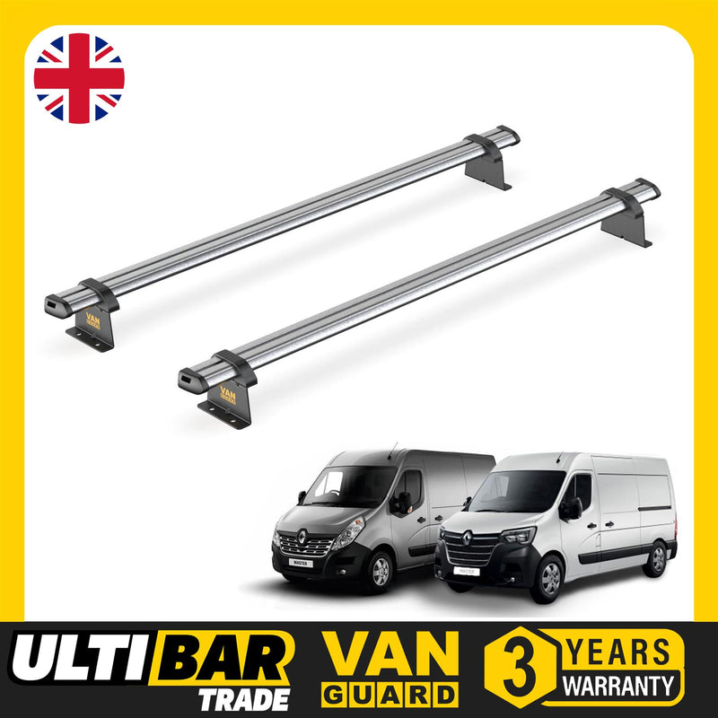 Renault Master (2010-2024) - 2 Van Guard Ultibar Trade Roof Bars