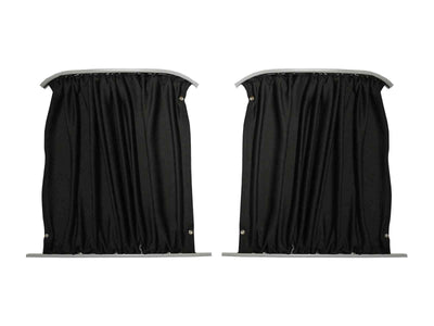 Rear Barn Door Black Curtain Kit