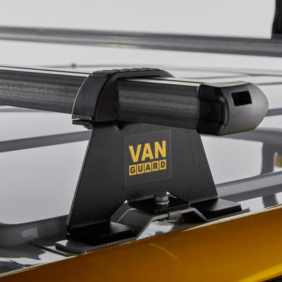 Nissan NV250 Roof Rack for 2019-2021 2x Roof Bars & Roller - Van Guard Trade