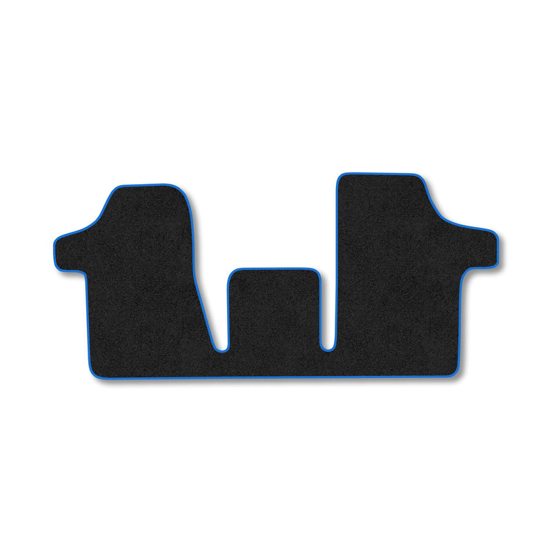 Mercedes Vito (2003-2014) [W639] Carpet Floor Mat Blue Trim Blue Trim [Walkthrough Van]