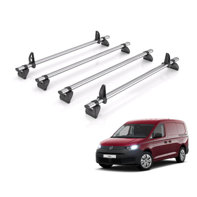 VW Caddy (2020 onwards) - Rhino Kammbar Fleet Roof Bars