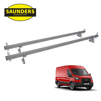 Saunders Ford Transit Roof Rack 2 Bar