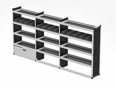 VW Crafter Van Guard Racking - Driver + Passenger Side [Silver Pack]