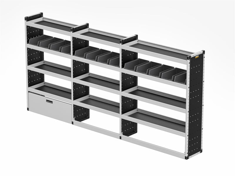 VW Crafter Van Guard Racking - Driver + Passenger Side [Silver Pack]